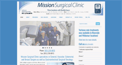 Desktop Screenshot of missionsurgical.com